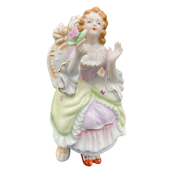 Vintage Hand Painted Andrea Victorian Figurine Q75A, Q75B - Picture 3 of 16
